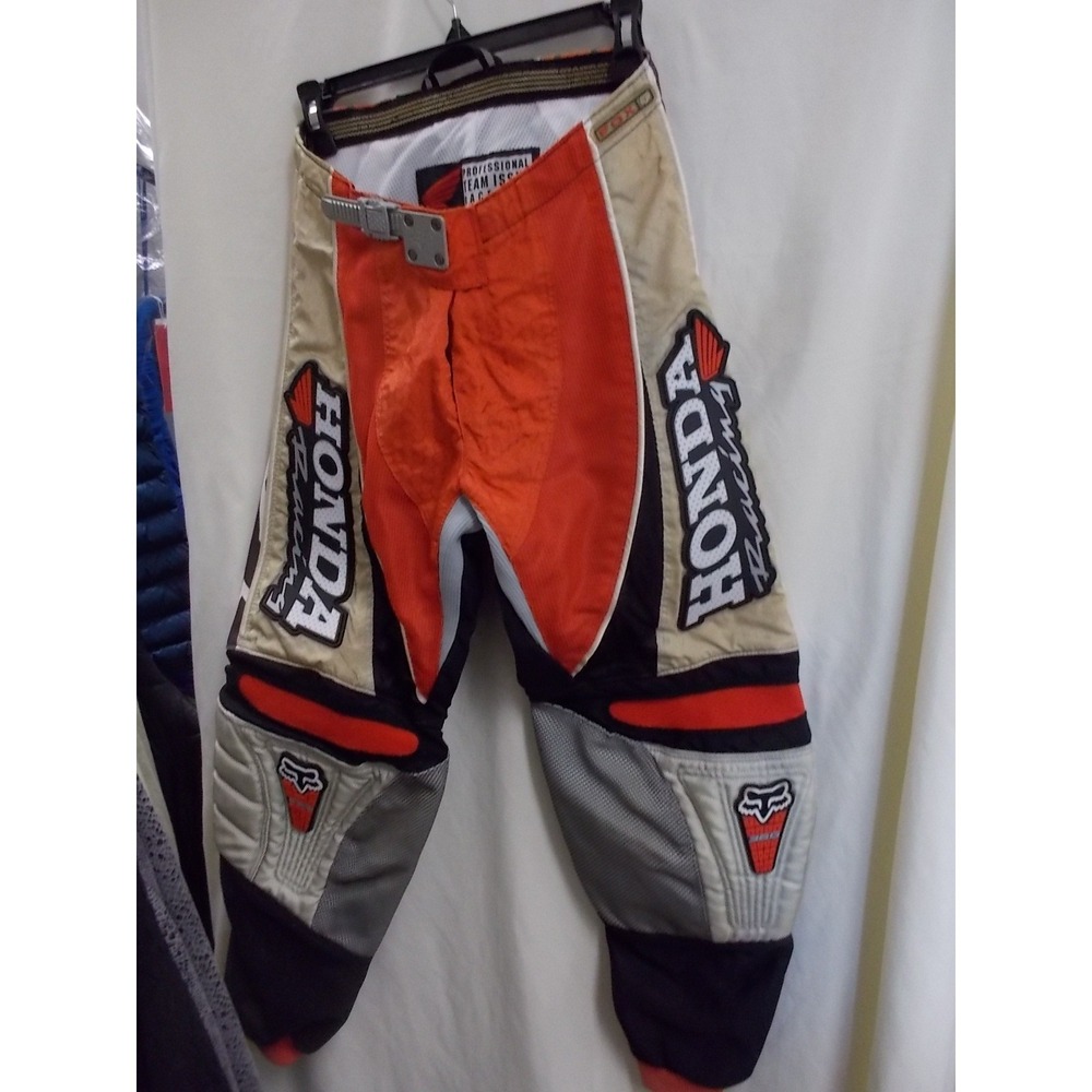 Fox Racing 360 Honda Professional Team Issue Motocross Pants Red White Blue 28